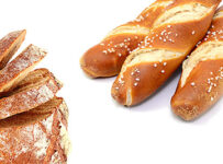 Frisches Brot und Gebäck