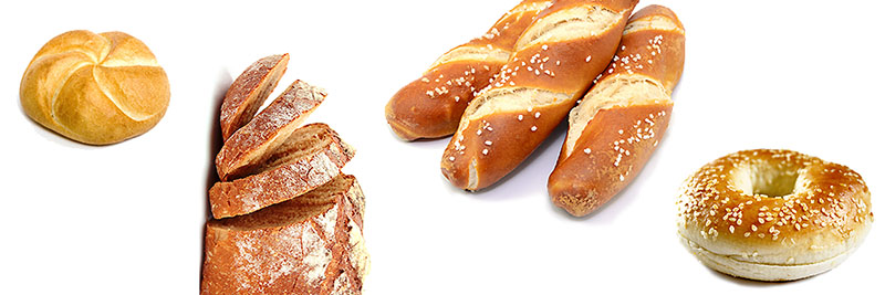 Frisches Brot und Gebäck